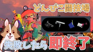 失敗したら即終了！そこそこ構成でどんぴこ闘技場遊んでいくかぁ🐶🌟負け犬系Vtuber配信【スプラトゥーン3】【サーモンランNW】