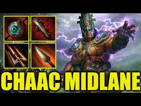 Full Damage is The Only Way To Play Chaac Midlane - Smite Masters Ranked
