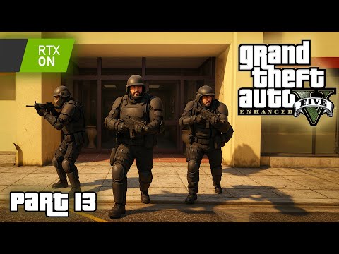 GTA V Enhanced Next-Gen Graphics Mod | Gameplay Walkthrough Part 13