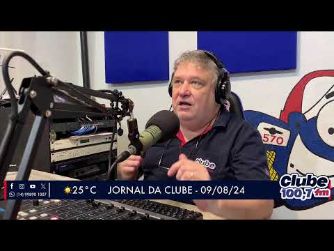 Jornal da Clube - 09/08/2024 - Edição da Manhã/ PARTE 1