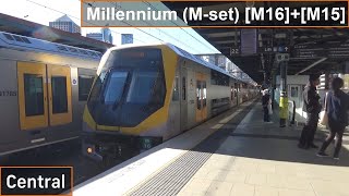 Sydney Trains Millennium (M-set) [M16]+[M15] at Central