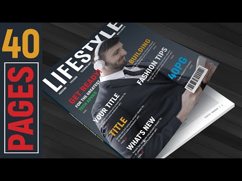  How to Create a Magazine Layout Design in InDesign CC Tutorial