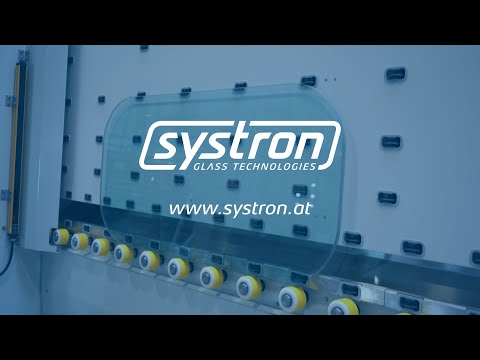 Vertical Glass Processing systron proHD - Special Usecase Thick Glass with Round Edges