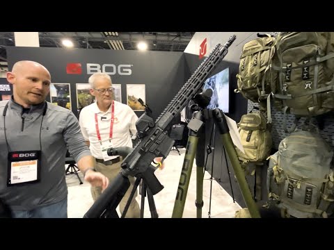 Sportsman's Guide at SHOT Show 2023 BOG New and Improved Deathgrip Tripods