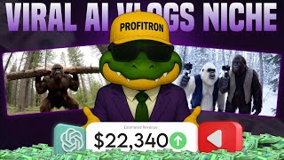 How I  Made $21,450 This Month By Making AI Vlogs (Step-By-Step)