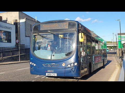 60MPH Section: Route X12 | NK61CYU/1481 - Arriva North East: VDL SB200/Wright Pulsar 2