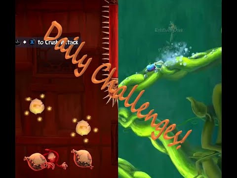 Rayman Legends: Daily Challenges 2020/06/20 (The Dojo/ The Neverending Pit)