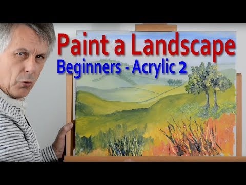 Start Drawing PART 5 Create distance in a Landscape