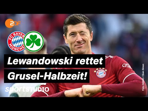 FC Bayern – Greuther Fürth Highlights | Bundesliga, 23. Spieltag 2021/22 | sportstudio
