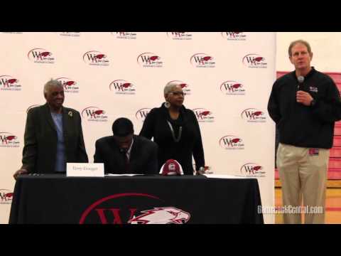 Terry Googer Signing Day Ceremony