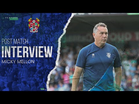 Post Match | Micky Mellon (Scunthorpe United)