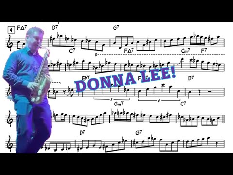 Baptiste Herbin on Donna Lee - Eb Transcription