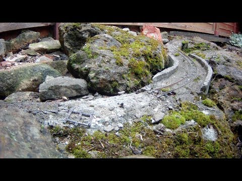 n00b Gardener 079 - New Trackbed for Rockery Corner