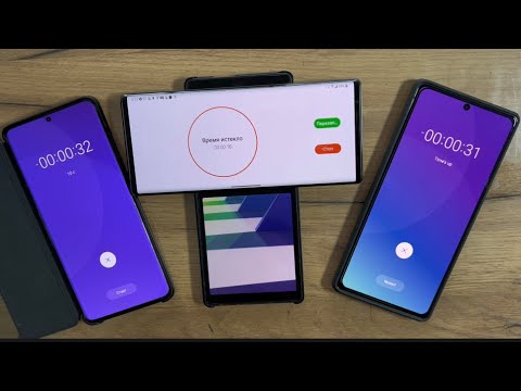 S20 Plus Samsung Galaxy Vs Note 10 Lite vs LG Wing Alarm Clock vs Timer ON