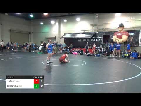 127 Lbs Rr Rnd 1 Jasmin Skye Olson Minnesota Dual Vs Cailin Campbell Indiana Draw