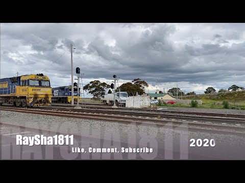 6MP4 - NR44-NR120 (Toll) Gheringhap - Australian Trains by Raysha1811