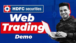 HDFC Securities Trading Demo LIVE | Review, Portfolio, Cash Order, Stop Loss, Intraday, Limit, GTT