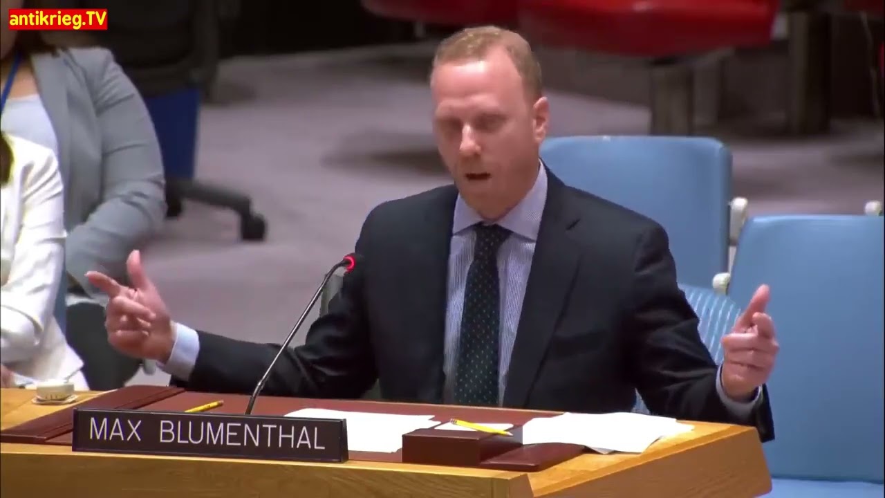 US-Journalist Max Blumenthal vorm UN-Sicherheitsrat - Ukrainekonflikt, GrayZone // DE (antikrieg.TV)