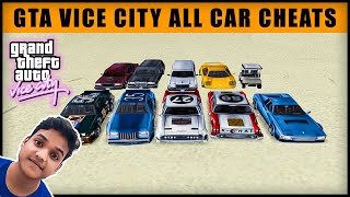 GTA Vice City Car Cheats