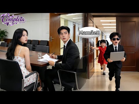 Garota Pobre Vai à Entrevista,Mas De Repente Dois Filhos do CEO Entram Gritando:“Mamãe,Encontramos!”