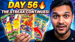 Opening 4 Pokémon Packs Every 5 Days Until Day 365! 🔥 | Day 56 Continue | Episode 10
