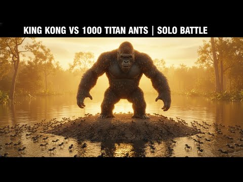 KING KONG VS 1000 ANT TITANS: Survival Battle Against Overwhelming Numbers | Years Ago