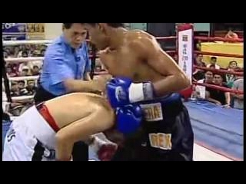 Al Machine Gun Rivera Stopped Mark Minguillan in Round Three