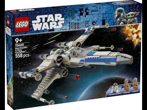 LEGO Star Wars: New Republic X-Wing Starfighter – Part 2 Build & Review