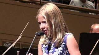 Jackie Evancho:  The Lord&#39;s Prayer - 2011 Summer Concert Tour at Dallas
