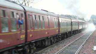 preview picture of video 'The St Nicholas Steam Express - 5690 at Wennington'