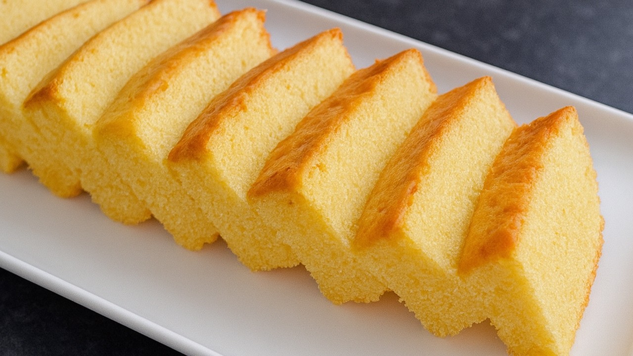 Easy Vanilla Cake recipe - Quick and Delicious! Moist, Butter cake recipe!