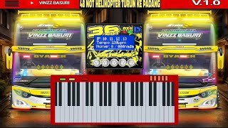 Download lagu Telolet Basuri 48 Not Helikopter Turun Ke Padang X Dansa Kudoro 36 Not mp3