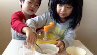 アンパンマン New!もこもこパンケーキ屋さん We made pancakes Anpanman.