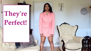 REVIEW  Cecilia De Rafael Eterno Tights Te with my Fenty Blazer