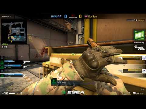 [FINNISH] ESEA MDL SEASON 31 EUROPE HAVU VS EPSILON | TRAIN | CSGO 2019