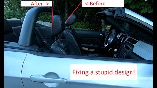 DIY Fixing Horrible Mustang Headrests For $0 To Resolve Neck Pain