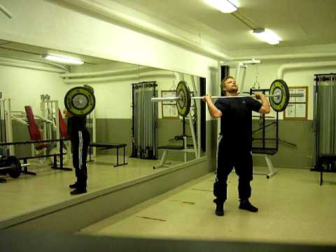 tyngdlyftning Lennart stöt, sitt sitt