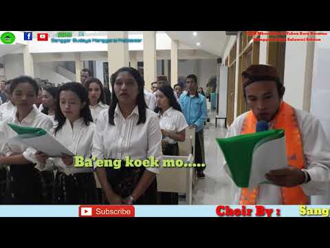Somba Mori Choir By: Sanggar Budaya Manggrai #SBMMkassr, Natal & thn Baru Brsama Mnggrai Raya SulSel