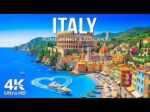 Italy 4K Drone Footage | Amalfi Coast, Capri Island & The Magic of Mediterranean Beauty