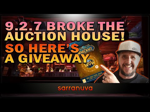Patch 9.2.7 broke the auction house - So here's a giveaway!