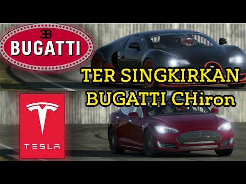 BUGATTI VS TESLA Roadster !!