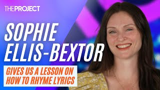 Sophie Ellis-Bextor Gives Us A Lesson On How To Rhyme Lyrics