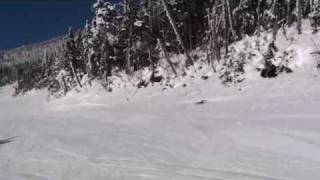 preview picture of video 'Skiing Whiteface Mountain - Lake Placid MLK Weekend 2010'