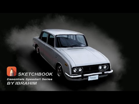 Thumbnail for Toyota Corona 1969 Car Digital Painting | Digital Drawing | Speedart | Sketchbook | by Ibrahim by Toyota Corona, Hatchback, KTM, Toyota, SEAT, Toyota Corolla, Car, Vehicle, Truck, Nissan, Van, Sedans, Station wagon