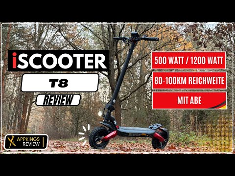 iScooter T8 E-Scooter Review – Lieferumfang, Leistung, Offroad & Qualität