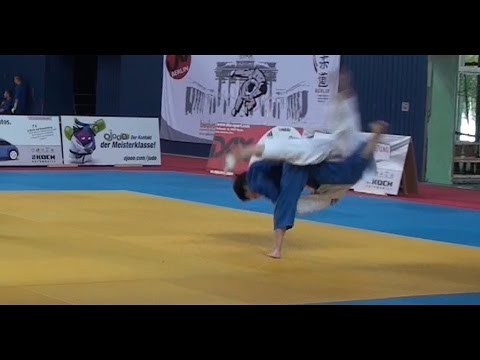 Cadet European Judo Cup Berlin 2015 Semi-Final  -52 kg Bannenberg (GER) - Tomizawa (JPN)