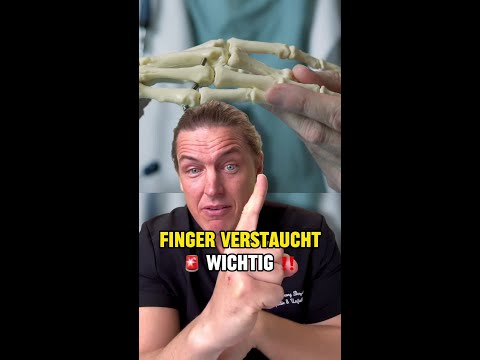 🚨 Sprained Finger – What to Do? Here are your steps!
