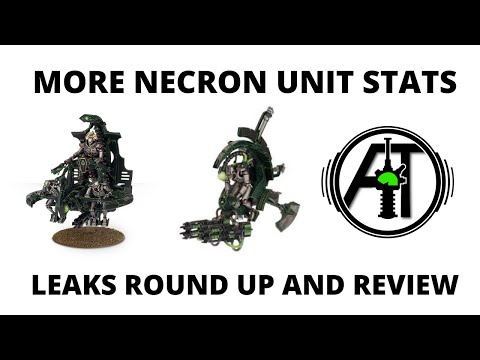 Necron Datasheet Changes Round-Up - Overlord, Catacomb Command Barge, Tomb Blades + more!