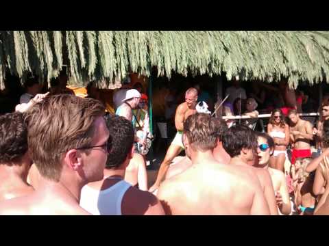 Micah the violinist ft. Ruben Moran - Sa Trinxa Ibiza 2014