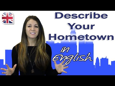 Talking About Your Hometown - Spoken English Lesson